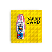 Card – Mini Chocolate Rabbit